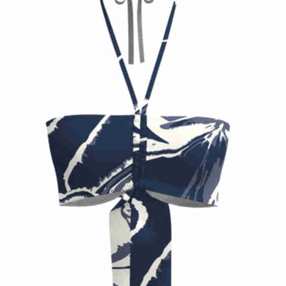 Ina Self-Tie Halter Top 