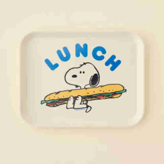Peanuts Snoopy Lunch Tray