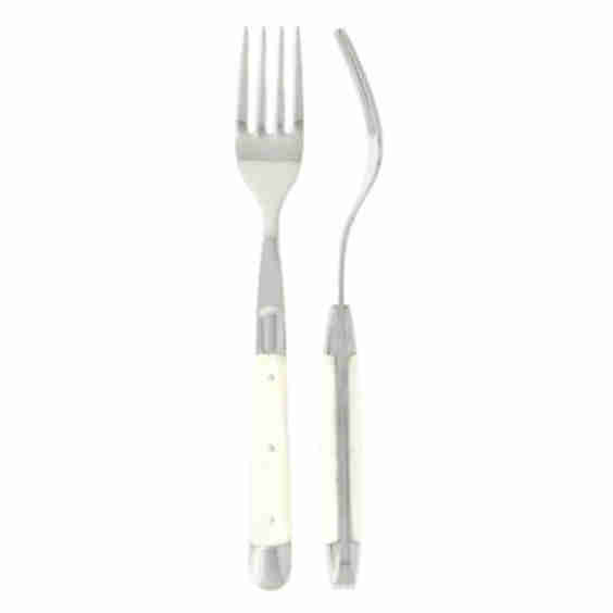 Forks Bone Shiny Finish