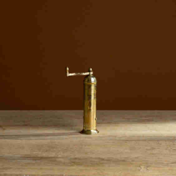 8" Brass Salt Mill