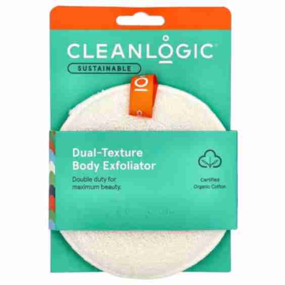 Sustainable Dual-Texture Body Exfoliator, 1 Count