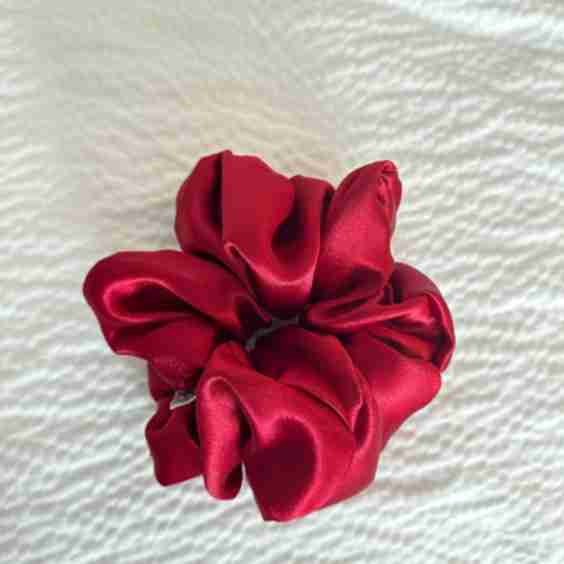 Satin Oversized Scrunchie  100% polyester