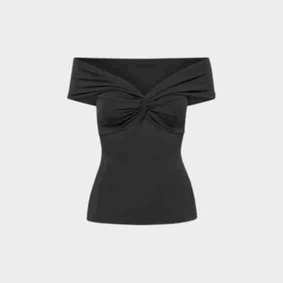 Original Contour Twist off-Shoulder Top