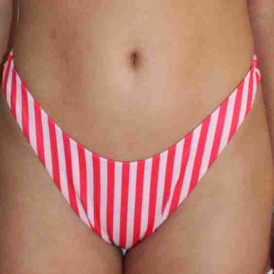 Sweetheart Stripes Bikini Bottoms