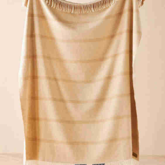 Montauk Stripe Herringbone Throw Blanket