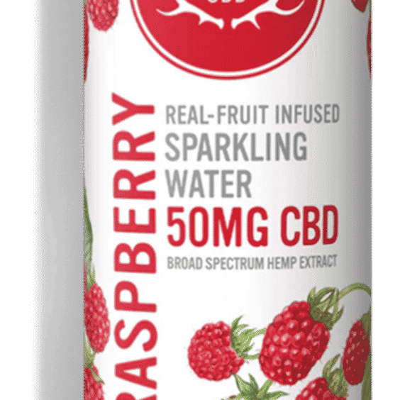 Raspberry Sparkling Water - 4 Pack 