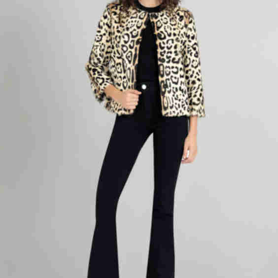 Leopard Goat Jacket