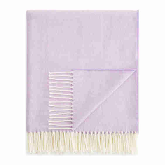 Cotton Blend Throw Blanket