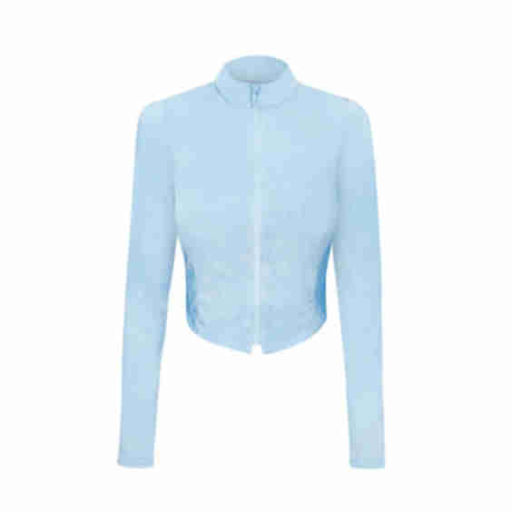 Lightweight, Breathable Zip Long Sleeve Top 