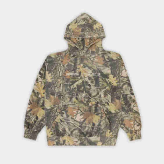Sueded Slogan Hoodie 