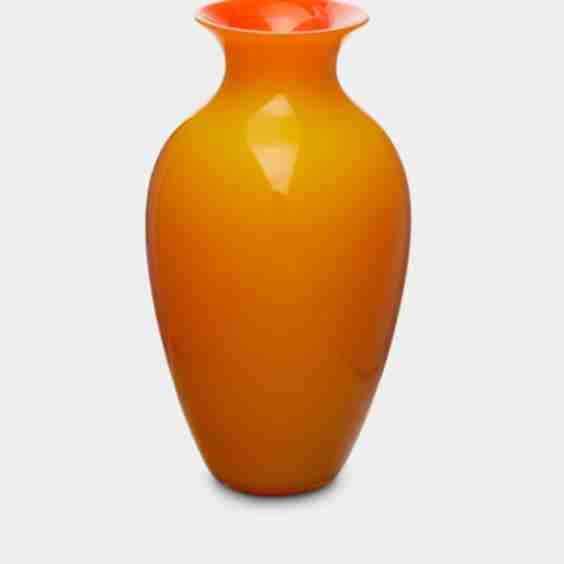 Antares Hand-Blown Murano Glass Bud Vase 