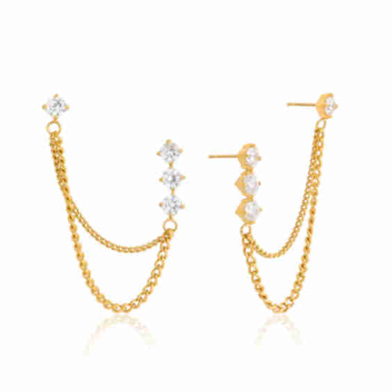 Tropez Chain Drop Earrings 