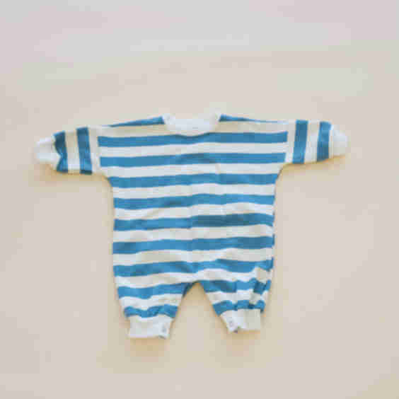 Striped Sweatshirt Play Pant Romper