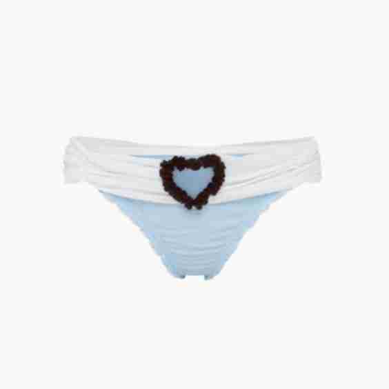 Tanga with Heart and Ruffles Panty