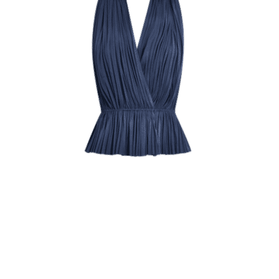 Silk Tulle Top