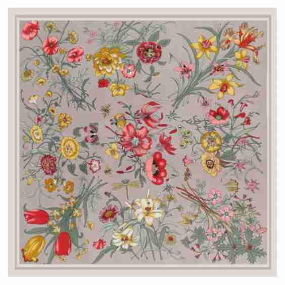 Luxury 130cm Twill Silk Scarf
