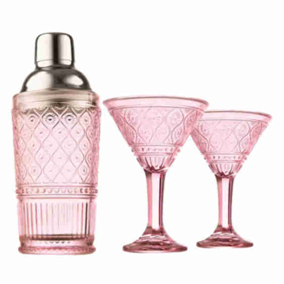 The Crystal Martini Set
