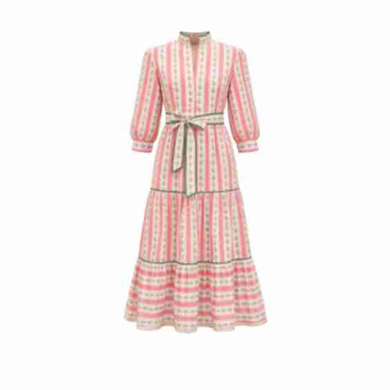 Print Midi Dress
