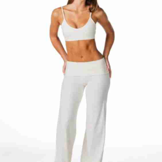 Fold Over 'Flow' Flares Pants