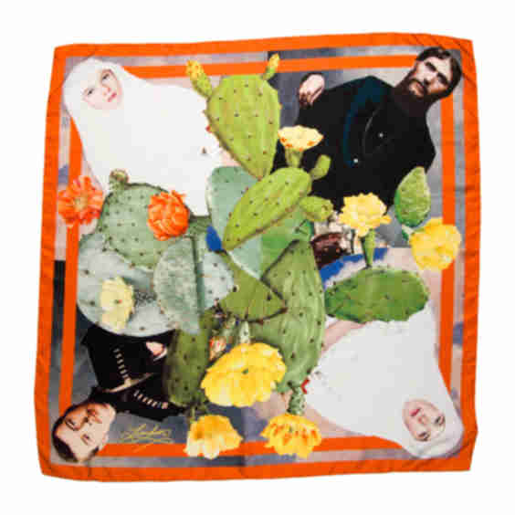 Silk Printed Scarf