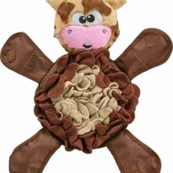 Interactive Plush Puzzle & Snuffle Mat Dog Toy