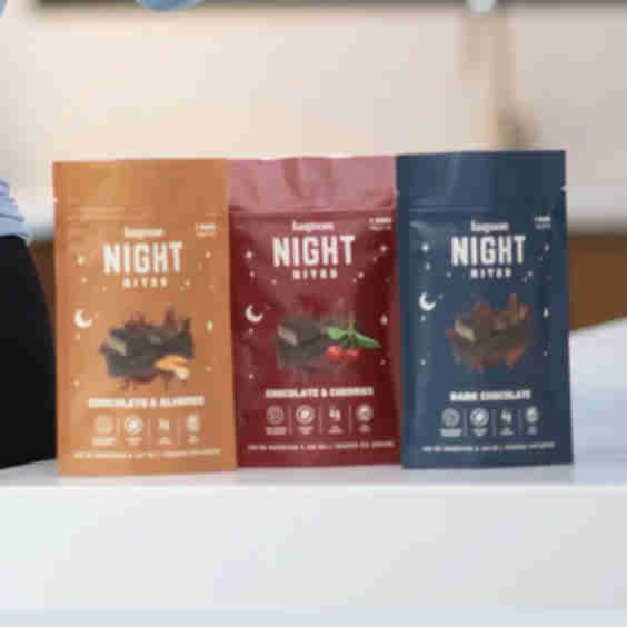 Night Bites Sample Pack | Dark Chocolate, Cherry & Chocolate, Almond & Chocolate