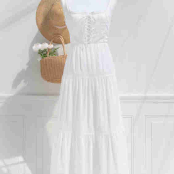 Iris Cotton Maxi Dress