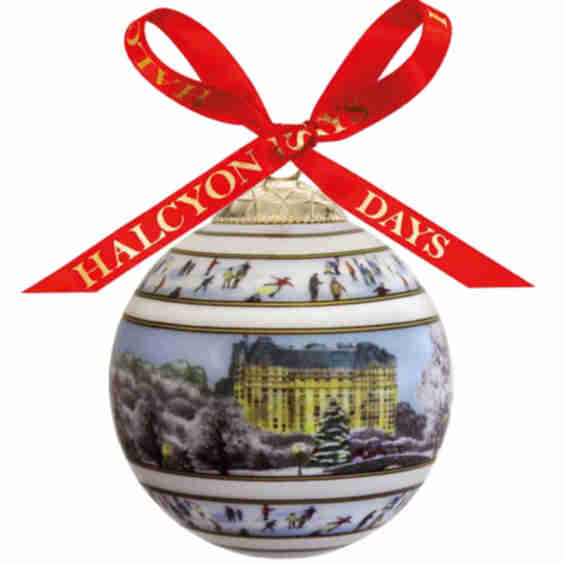 Seasonal Central Park In The Snow Ornament