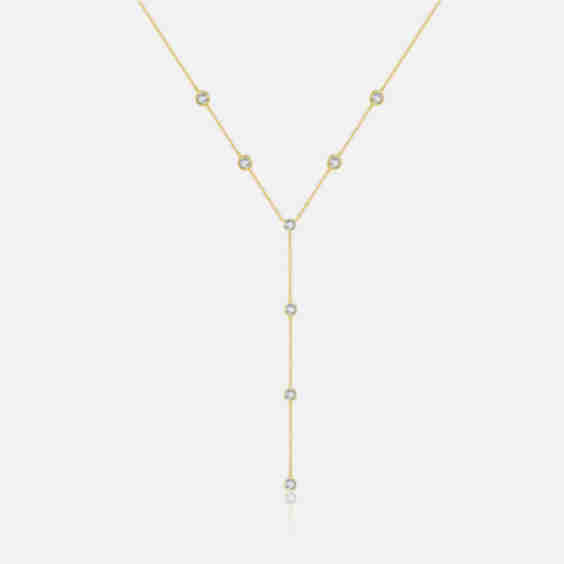 Iced Teardrop Necklace