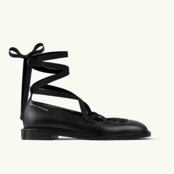 Lace Up Ballet Flats
