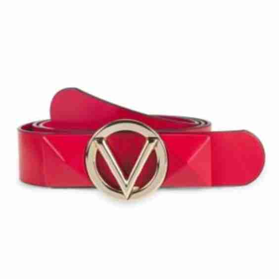 Mati Logo Leather Belt