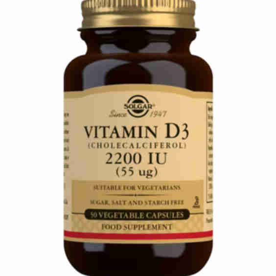 Vitamin D3 Cholecalciferol 2200 IU (55µg) 