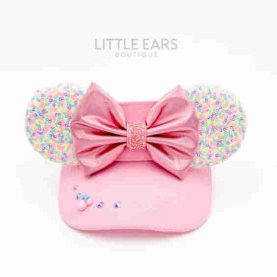 Confetti Mickey Visor Hat