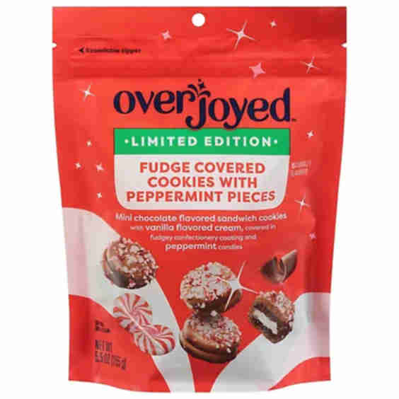 Fudge Dipped Peppermint Pieces Cookies 
