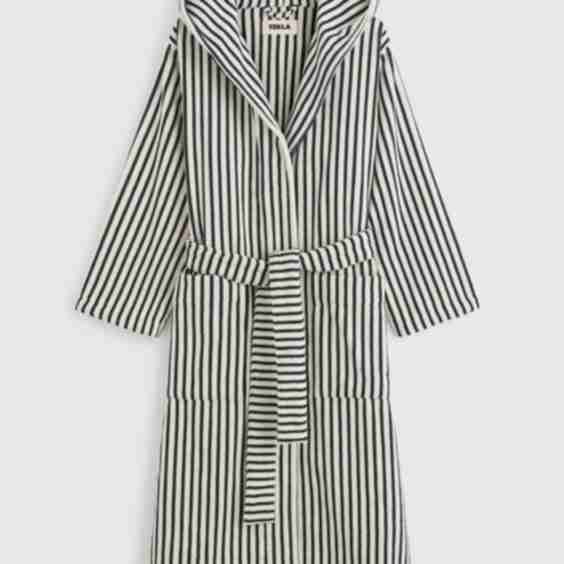 Terry Hooded Bathrobe