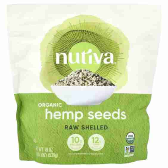 Organic Hemp Seeds Raw Shelled