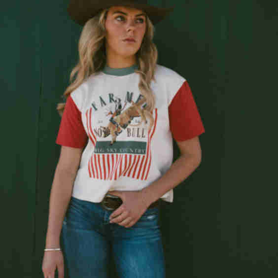 Rodeo Clown - Short Cut Crew T-Shirt