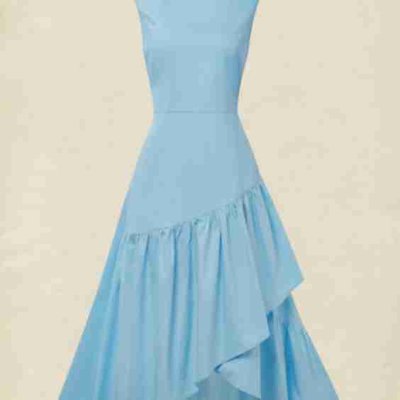 Maxi Cotton Sleeveless Dress 