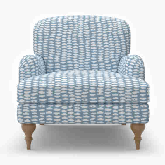 English Roll Arm Chair