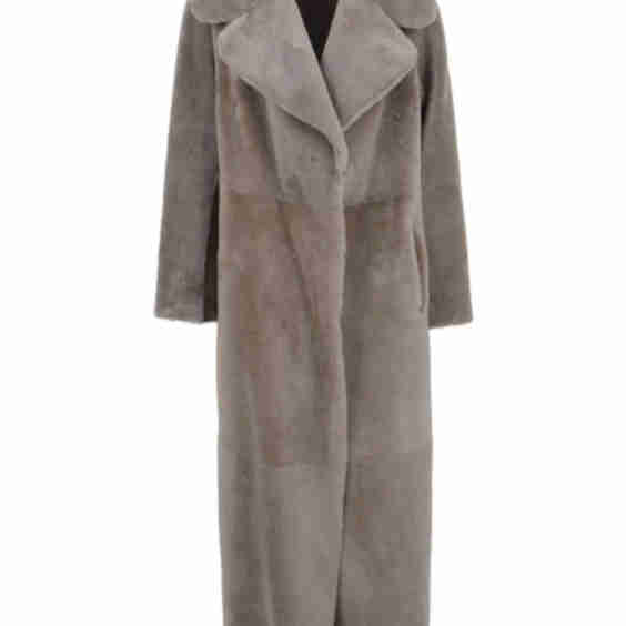 Shearling Long Coat