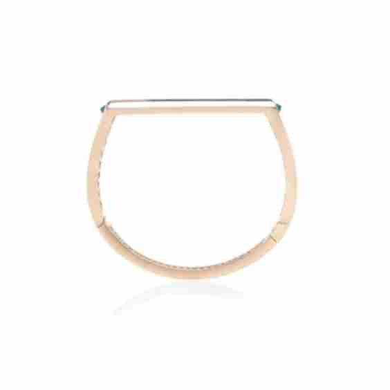 Gemstone & Diamond Grace Bangle Bracelet