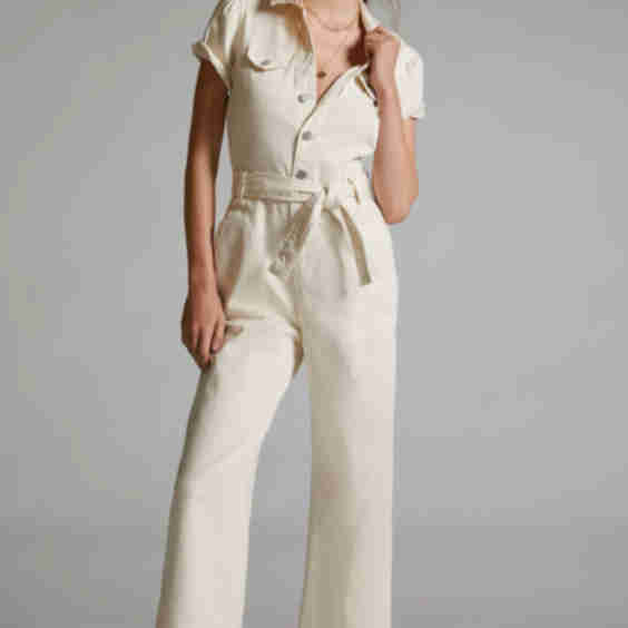 Anessa Short Sleeve Jumpsuit 