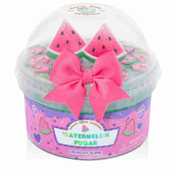 Watermelon Sugar Fishbowl Bingsu Signature Dome Slime