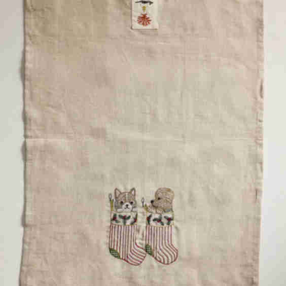 Stockings Dish Towel