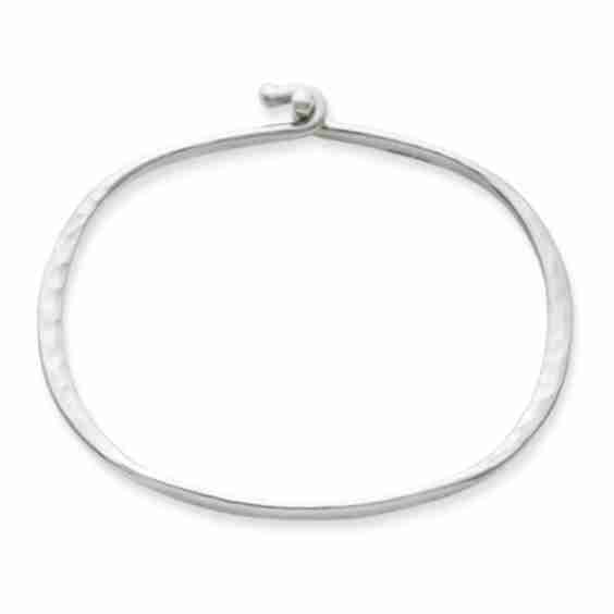 Hammered Hook-On Bracelet