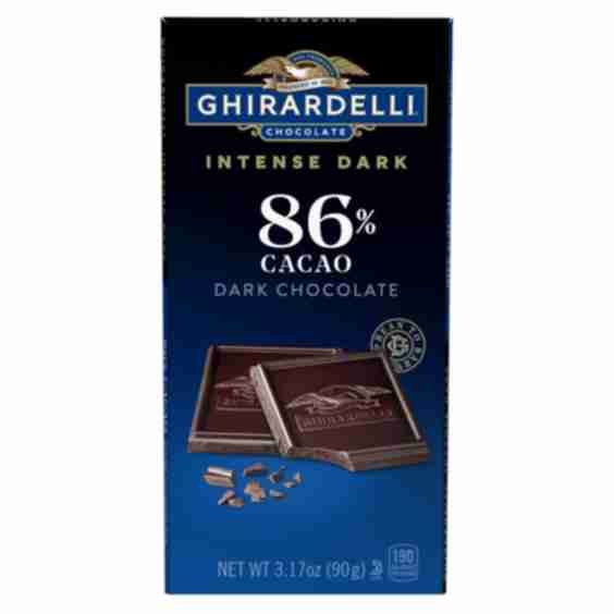 Intense Dark 86% Cacao Dark Chocolate Bar