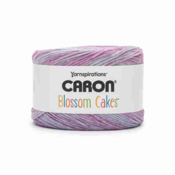 Blossom Cakes  Cotton and Acrylic Yarn
