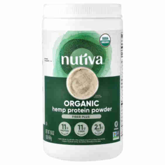 Organic Hemp Protein Powder, Fiber Plus, 1 lb (454 g)