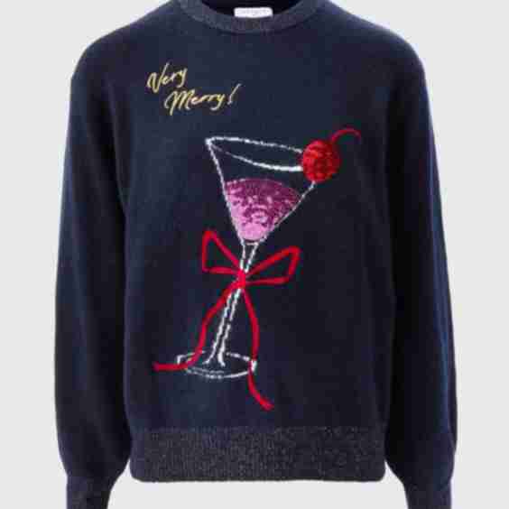 Very Merry Cocktail Design Jumper