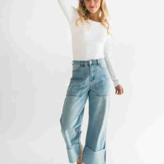 Novah Wide Leg Jeans